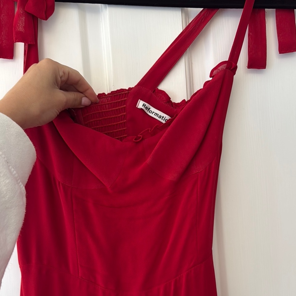 Reformation Red Dress